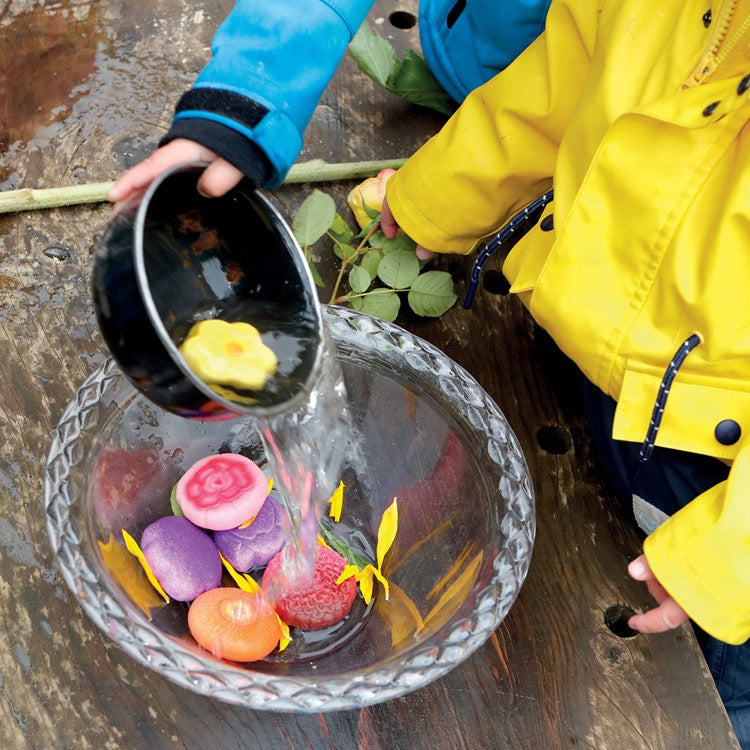 Yellow Door - Sensory Play Stones - Flowers