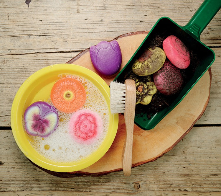 Yellow Door - Sensory Play Stones - Flowers