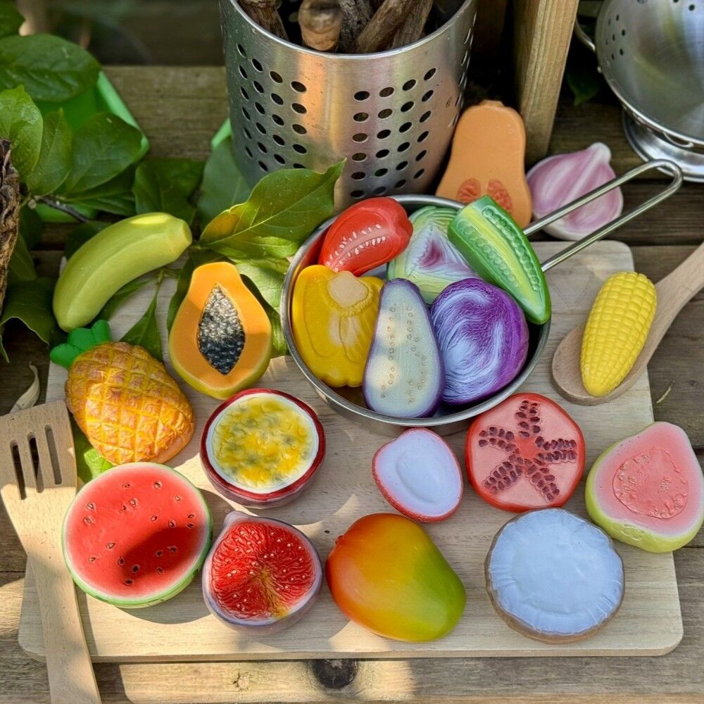 Yellow Door - Sensory Play Stones - World Kitchen