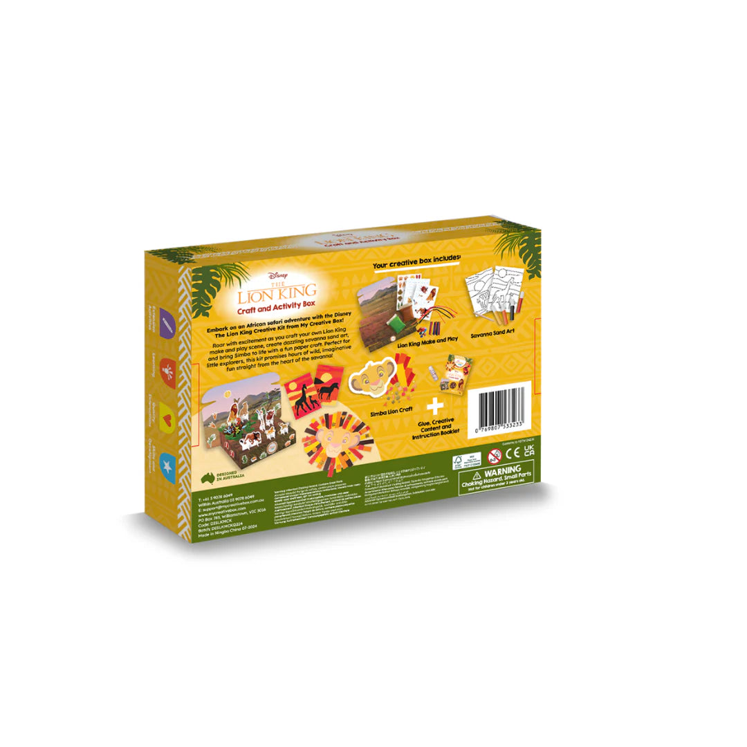 My Creative Box - Disney The Lion King Craft and Activity Box