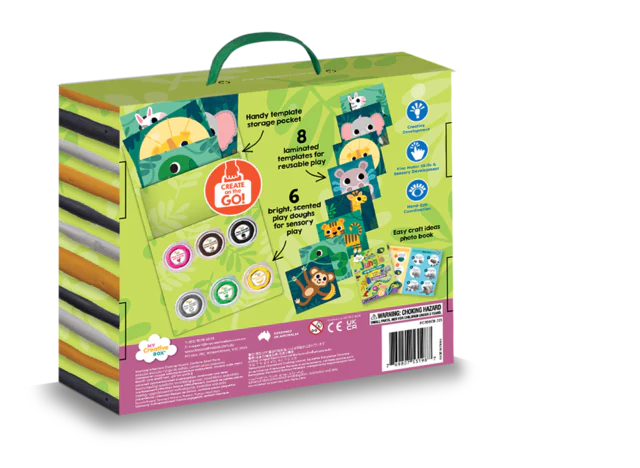 My Creative Box - Jungle Dough Sensory Craft Box