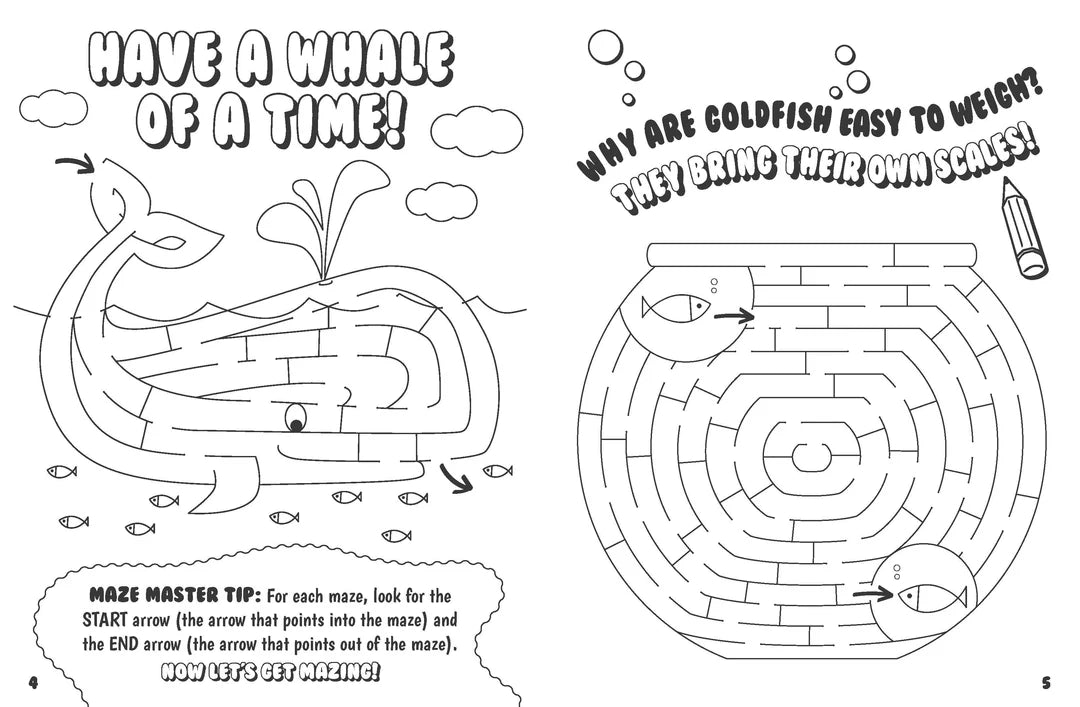 Book | Brain-Busting Puzzles for Kids - Mazes