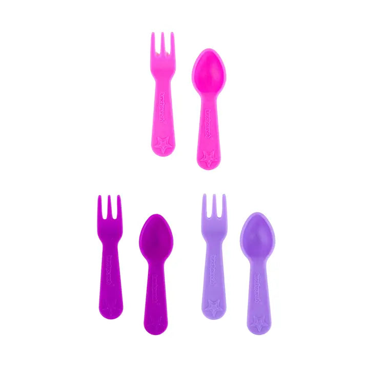 Lunch Punch Lunch Box Fork and Spoon Set