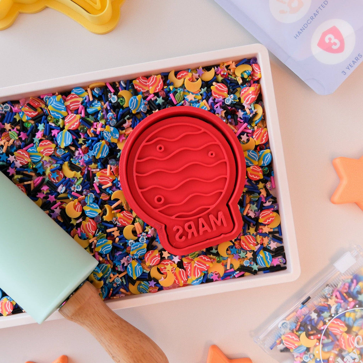 Play Sense - Eco Playdough Stamp | Limited Edition | Mars
