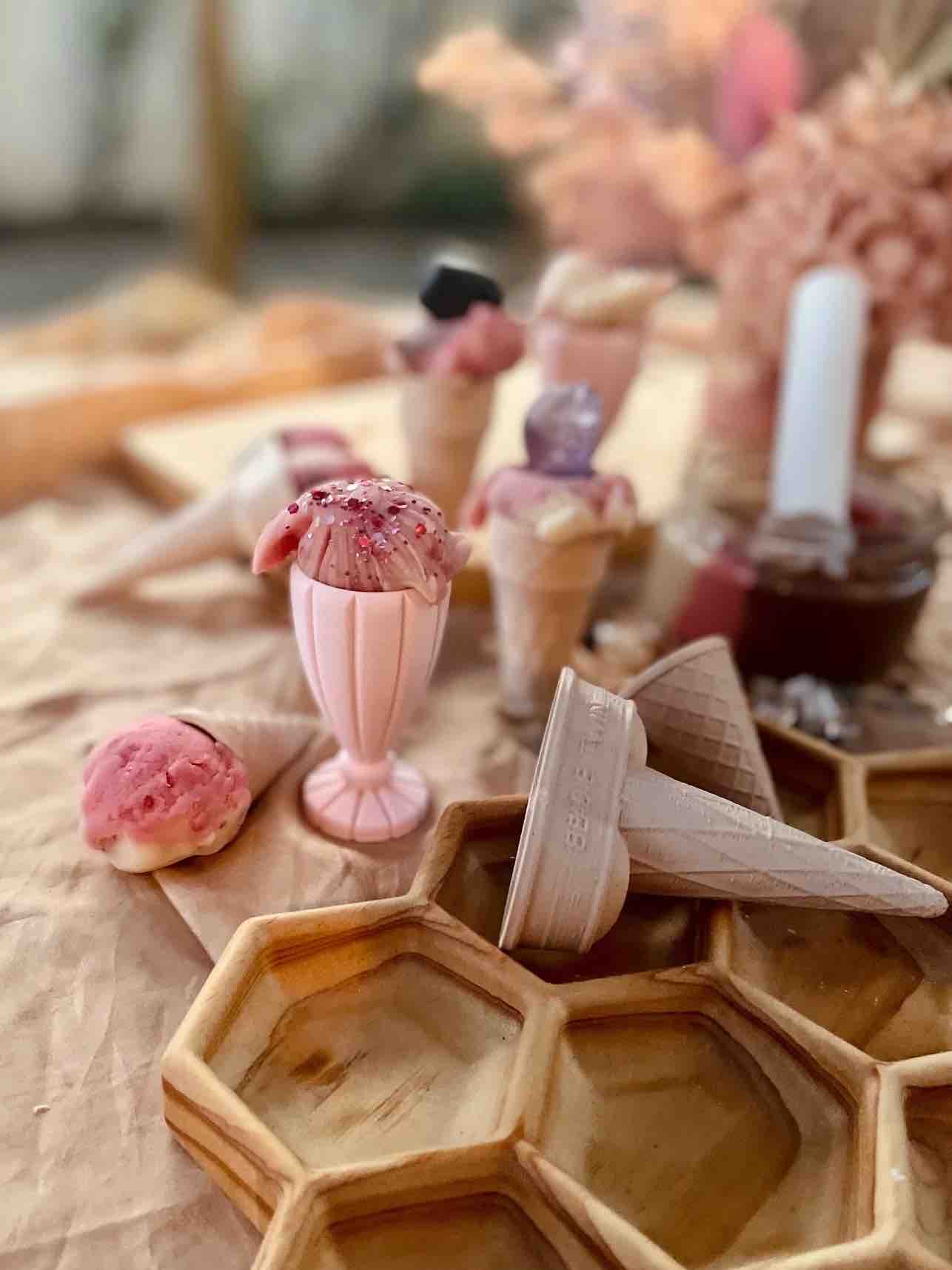 Beadie Bug Play - Icecream Sundae Cup - Pink