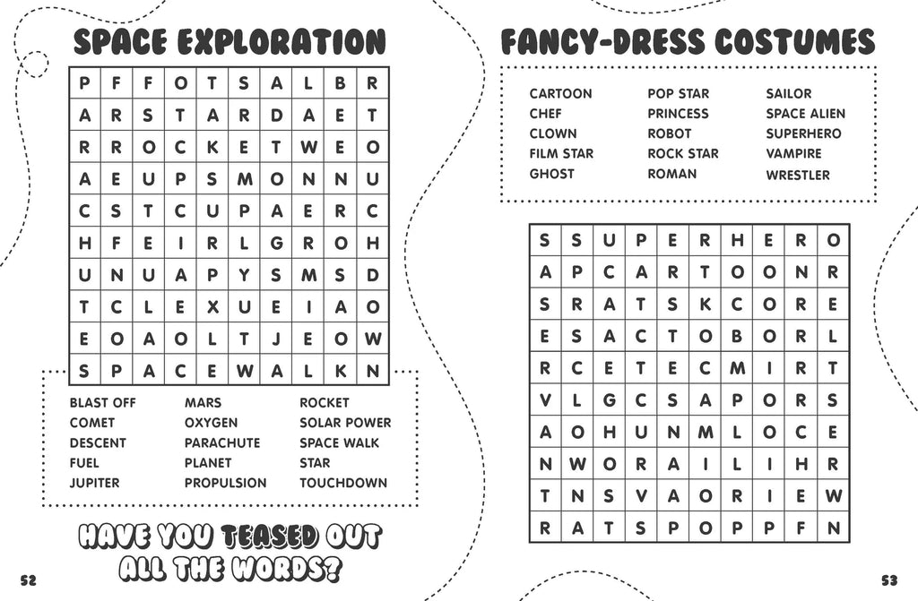 Book | Brain-Busting Puzzles for Kids - Word Search