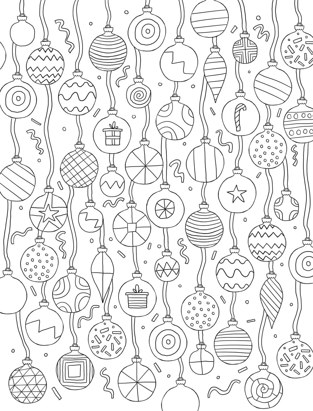 Book | Gem Sticker Colouring Book - Christmas Wonderland