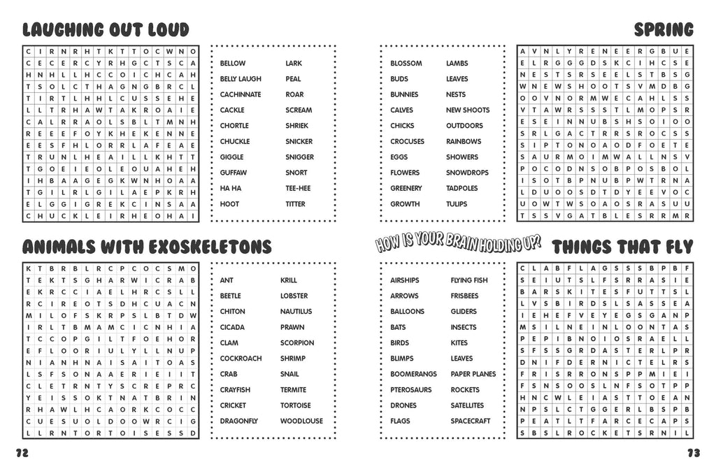 Book | Brain-Busting Puzzles for Kids - Word Search