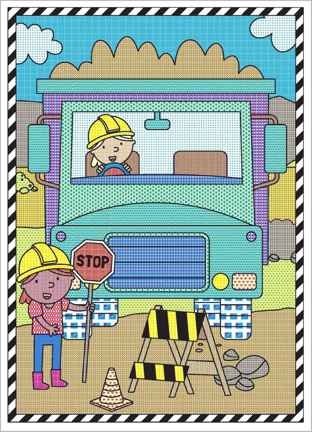 Book | Paint with Water - Trucks & Diggers Vol. 2