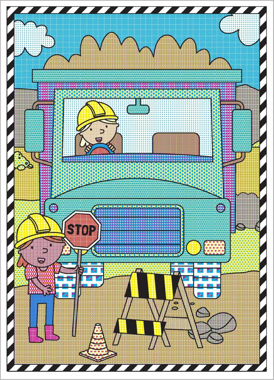 Book | Paint with Water - Trucks & Diggers Vol. 2