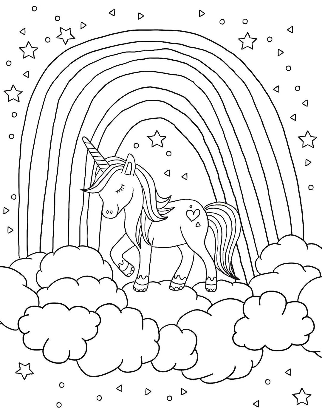 Book | Gem Sticker Colouring Book - Enchanted