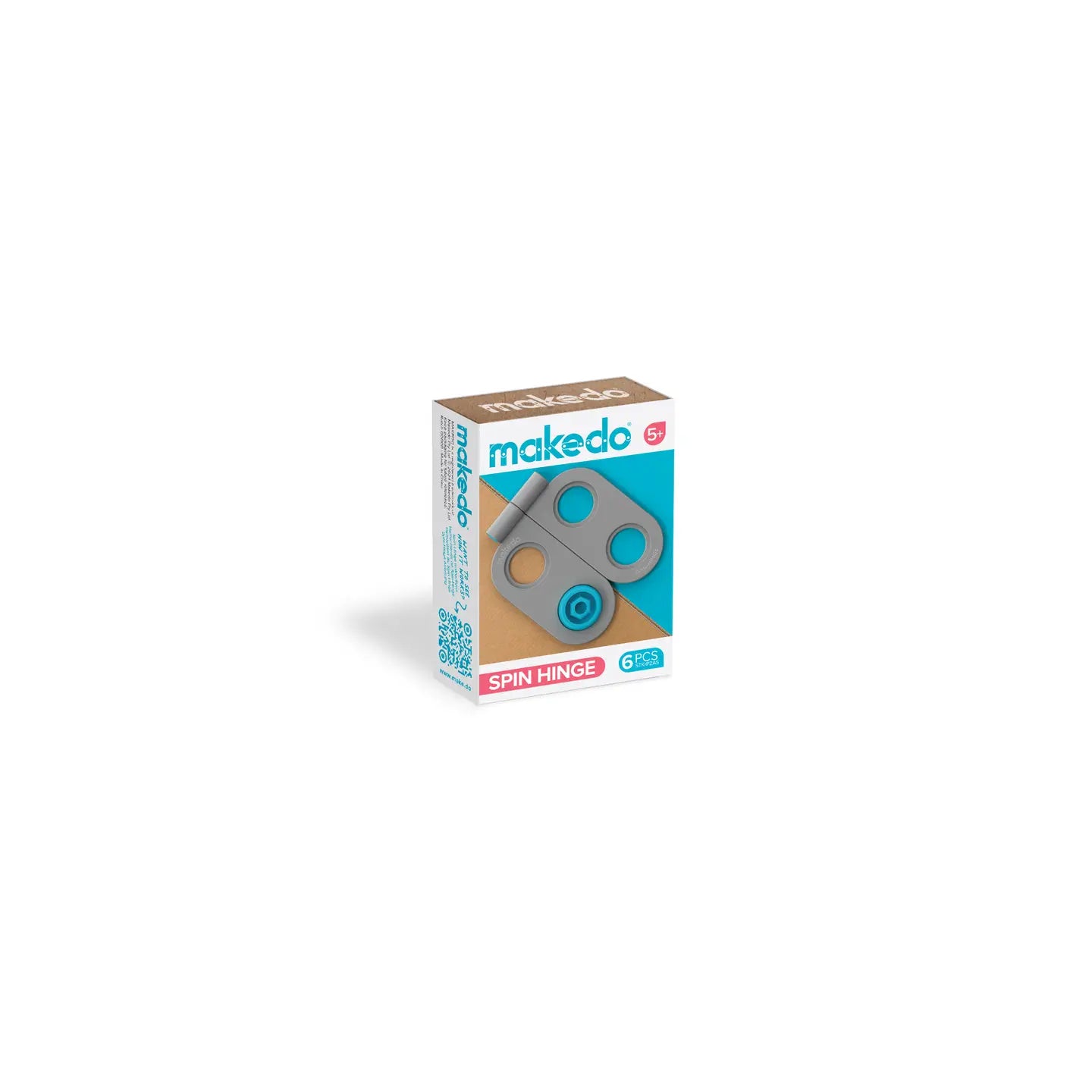 Makedo Scru+ 120 Viti Di Ricambio Per Costruzioni In Cartone, Fissaggi Per Kit Di Gioco, Adatto A 6 Strati Di Cartone