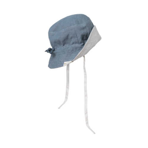 Fabelab - Bucket Hat - Chambray Blue Spruce -12-24 mth