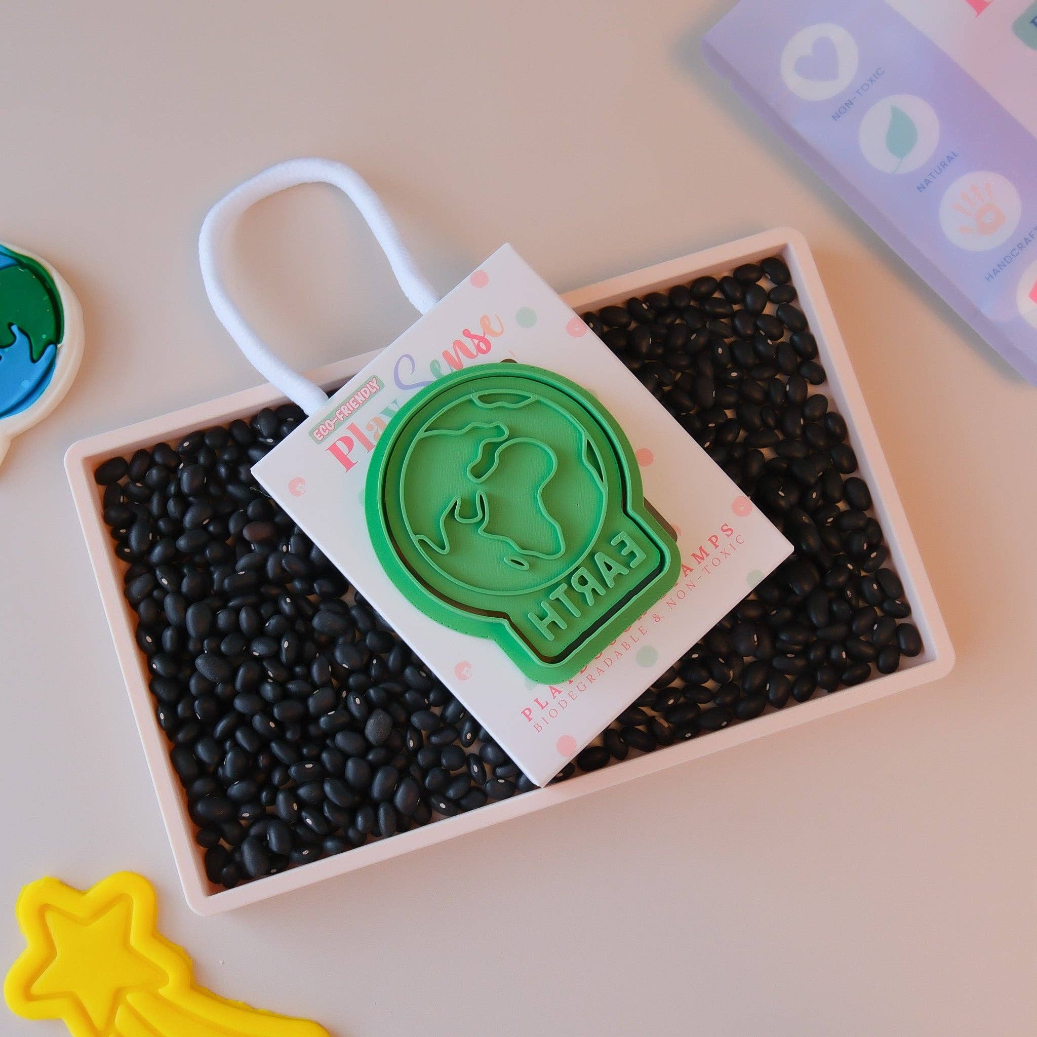 Play Sense - Eco Playdough Stamp | Limited Edition | Earth