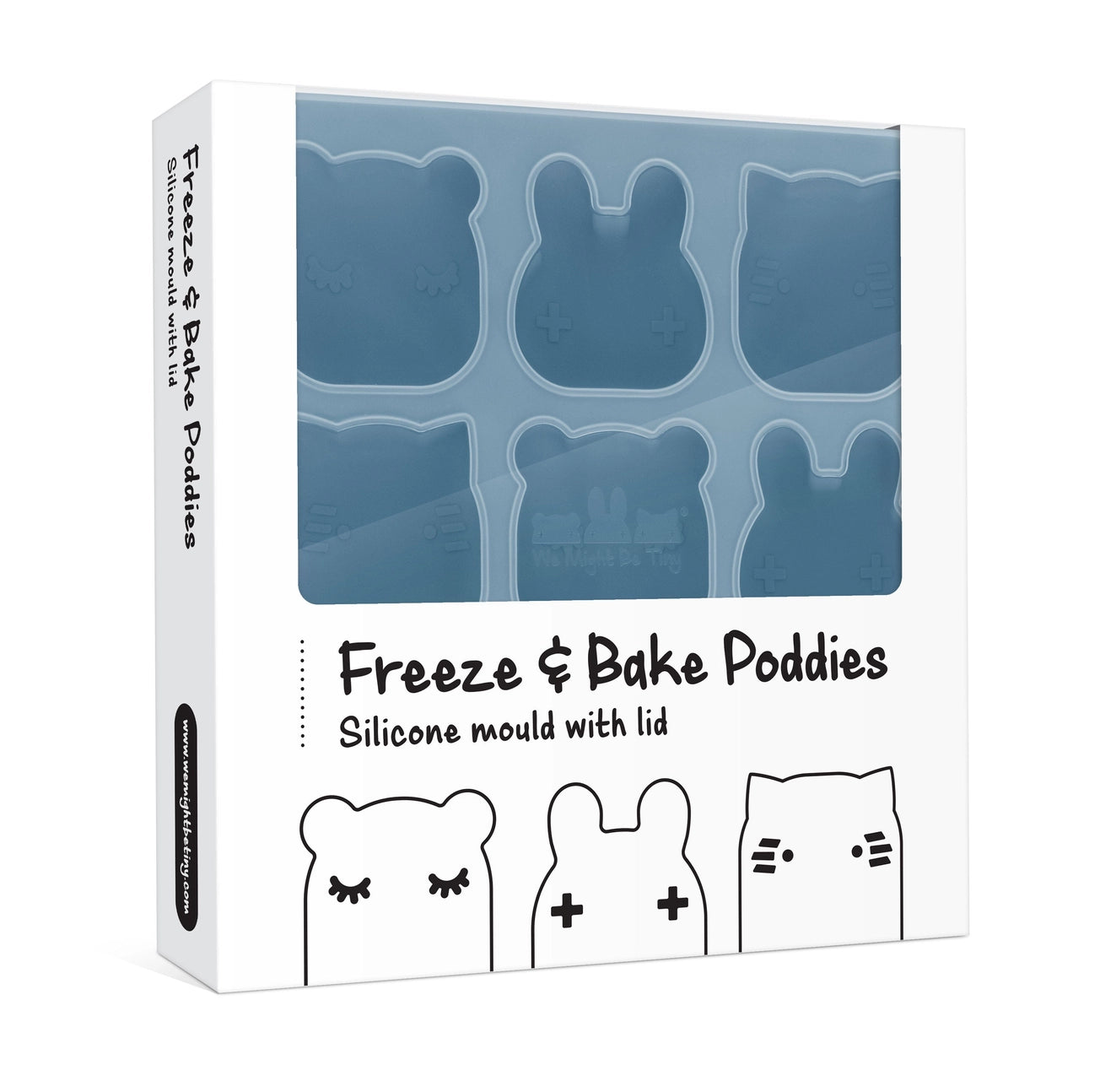 We Might Be Tiny - Freeze & Bake Poddies® - Blue Dusk