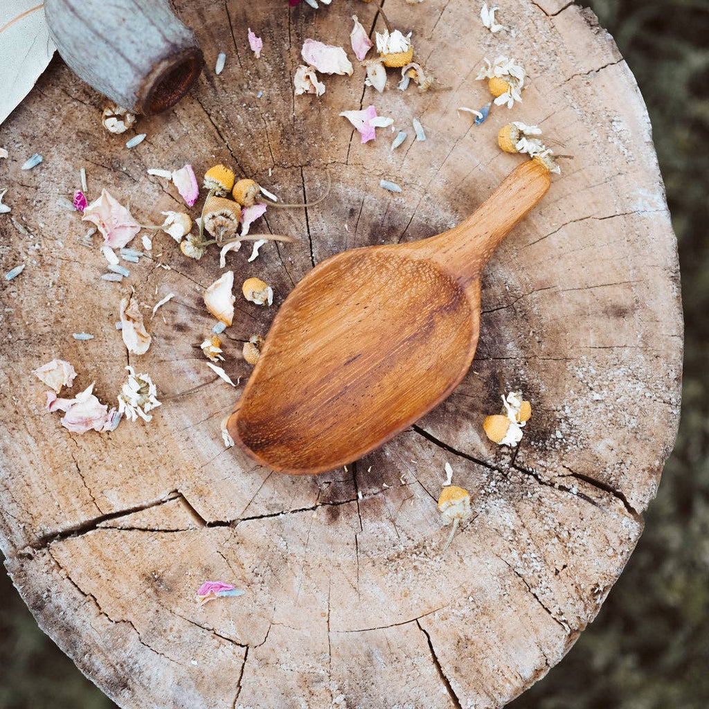 Wild Mountain Child - Handcrafted Leaf Scoop
