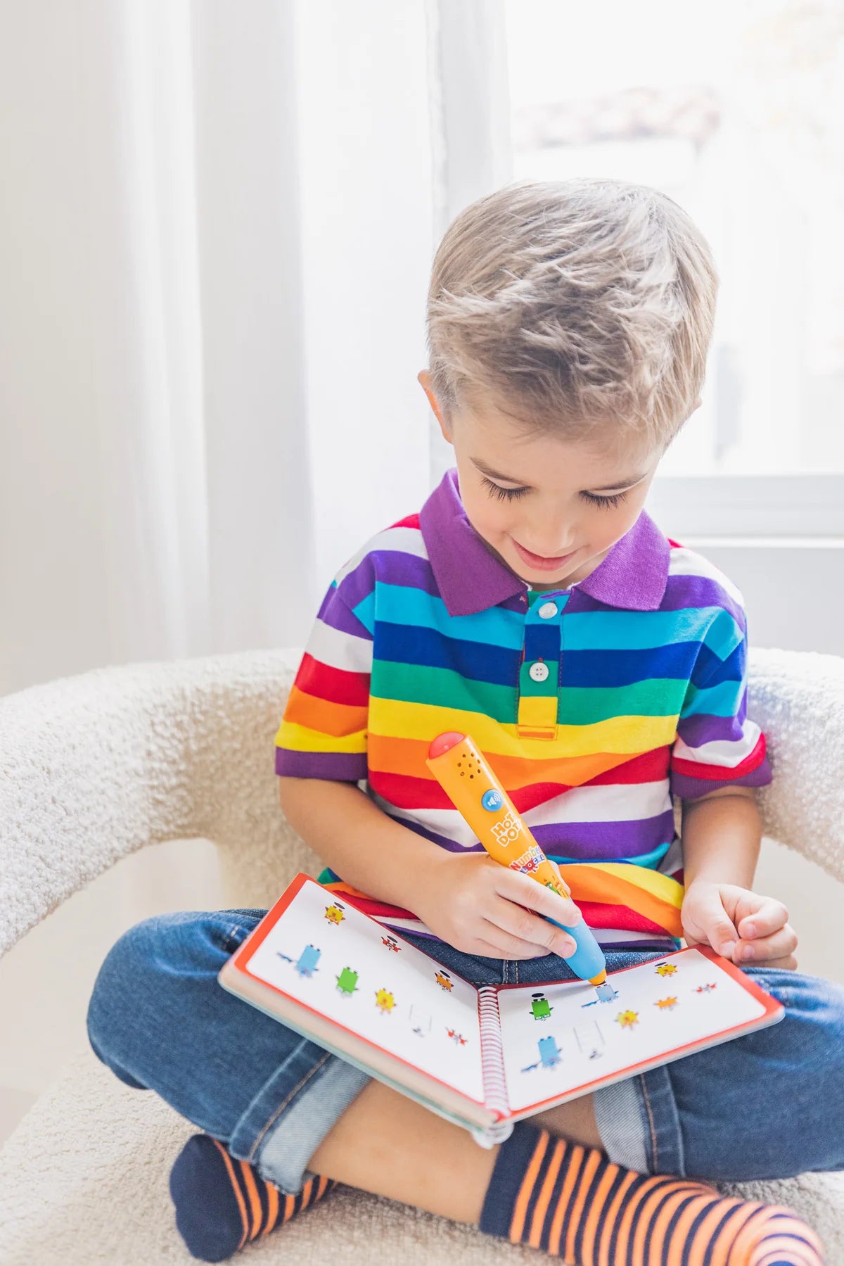 Educational Insights - Hot Dots® Numberblocks 1-10 Activity Book & Interactive Pen
