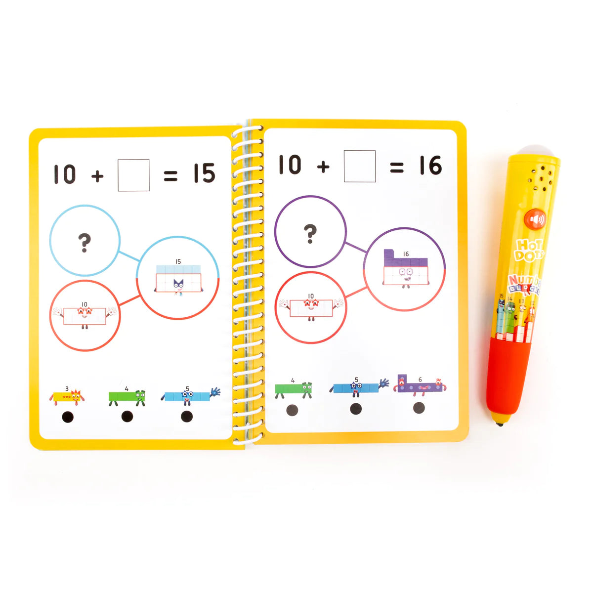 Educational Insights - Hot Dots® Numberblocks 11-20 Activity Book & Interactive Pen