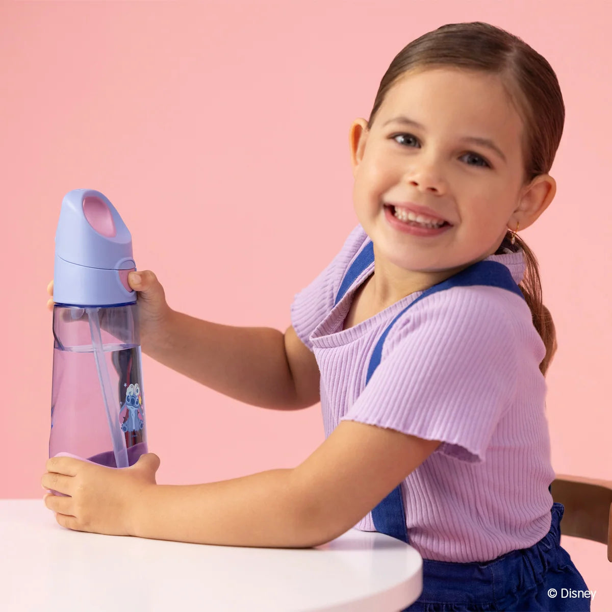 600mL Tritan Drink Bottle - Disney Stitch