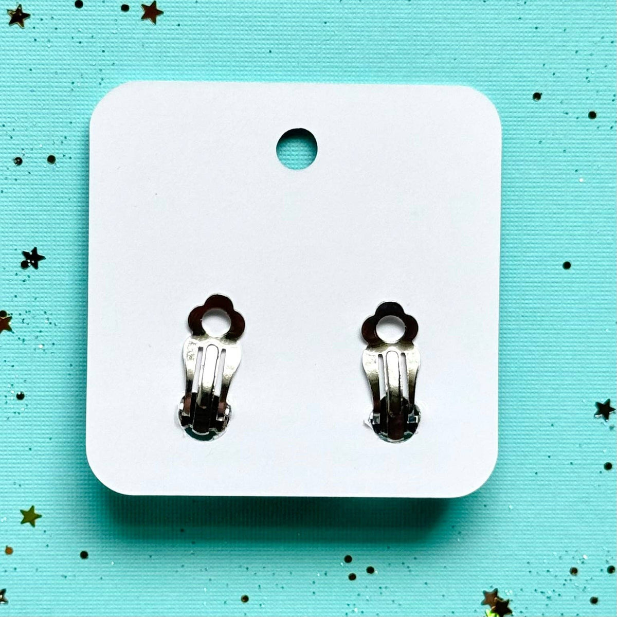 Sweet as Sugar Jewellery Earrings Clip On Blue Bow