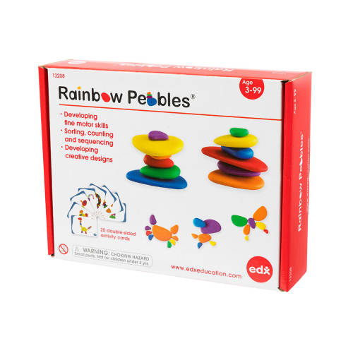 Rainbow Pebbles Set in a Box