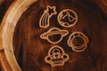 Kinfolk Pantry - Outer Space Cutter Set - Eco Playdough Tool