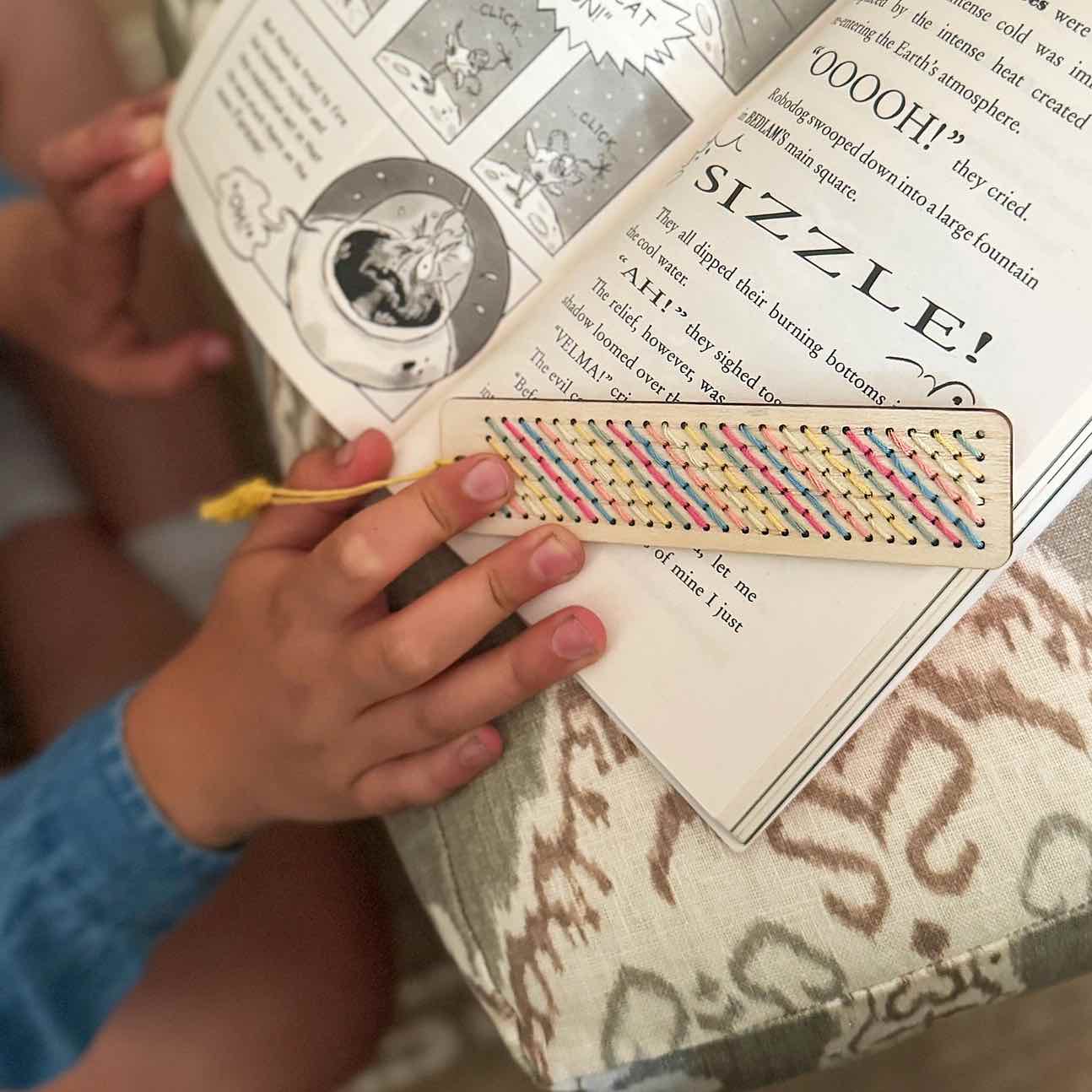 Cotton Twist - Make Your Own Stitched Tassel Bookmark