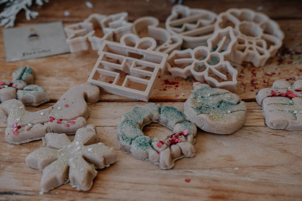 Kinfolk Pantry - Christmas Holiday Cutter Set - Eco Playdough Tool