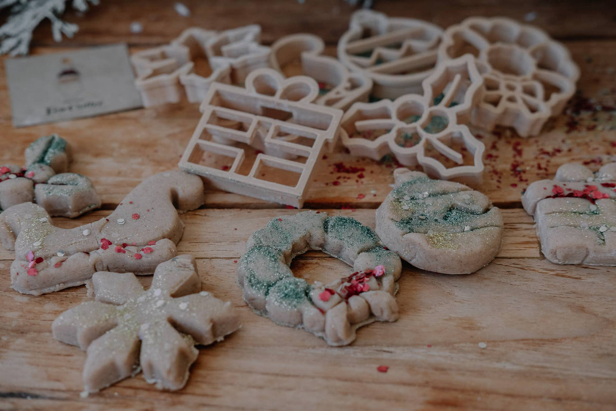 Kinfolk Pantry - Christmas Holiday Cutter Set - Eco Playdough Tool