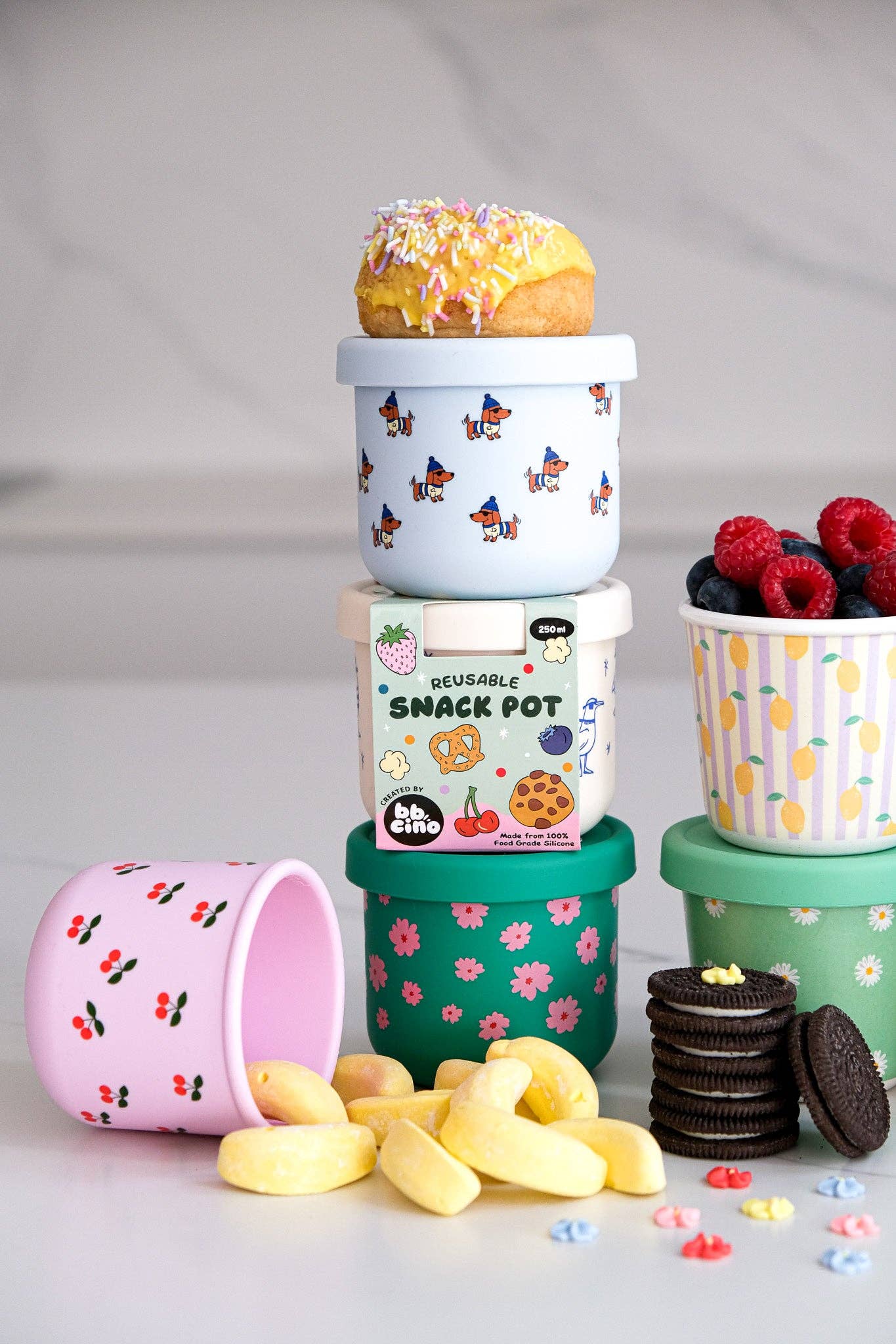 BBcino - Ditsy SNACK POT  (250ml)
