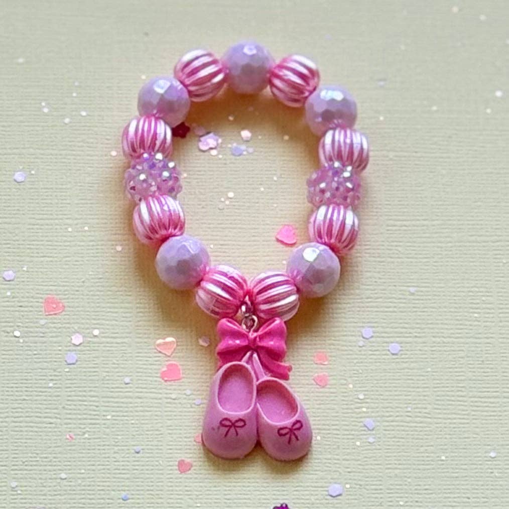Sweet as Sugar Jewellery Beaded Bracelet Matching Ballet Necklace