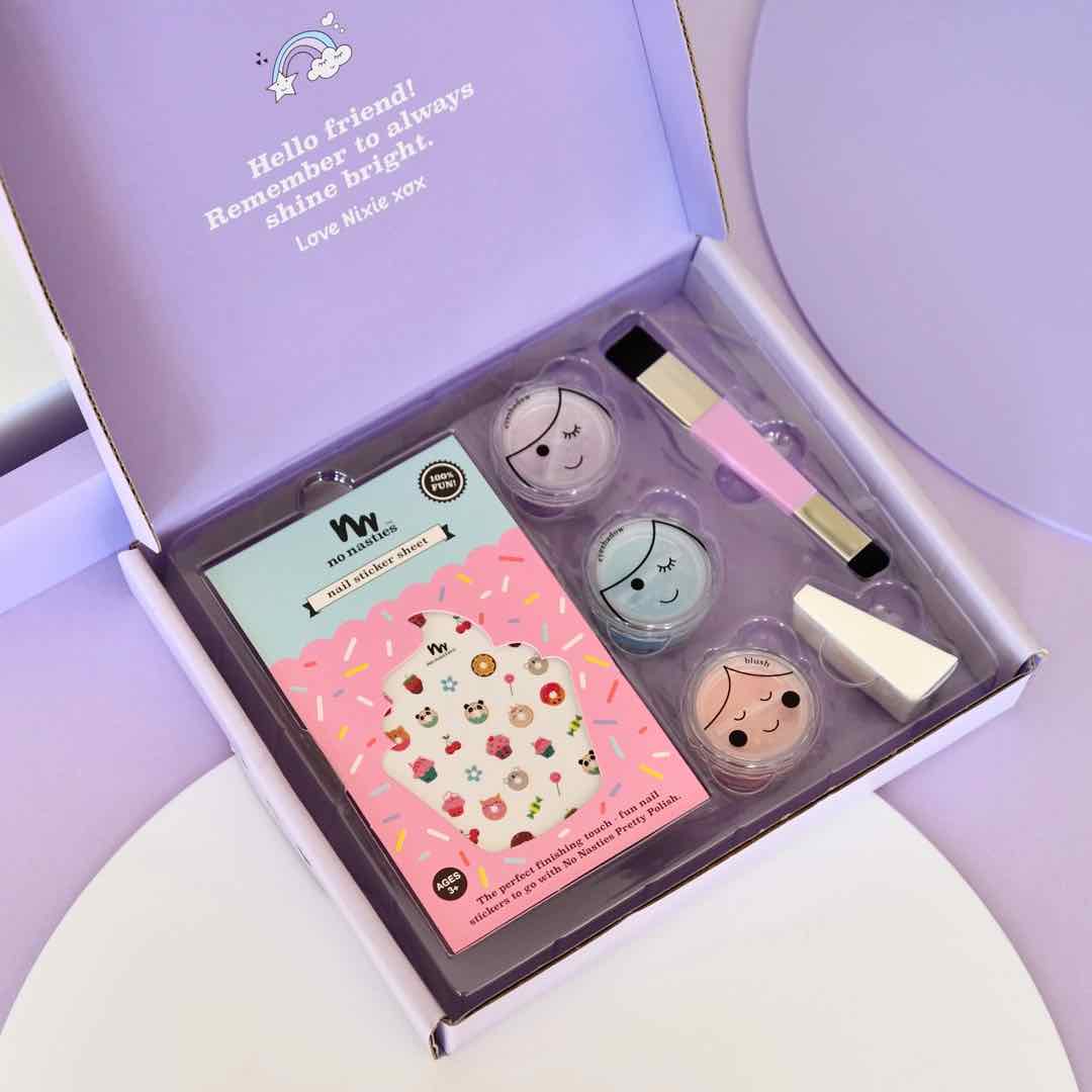 No Nasties Kids - Nixie Purple Natural Pretty Play Makeup Goody Pack