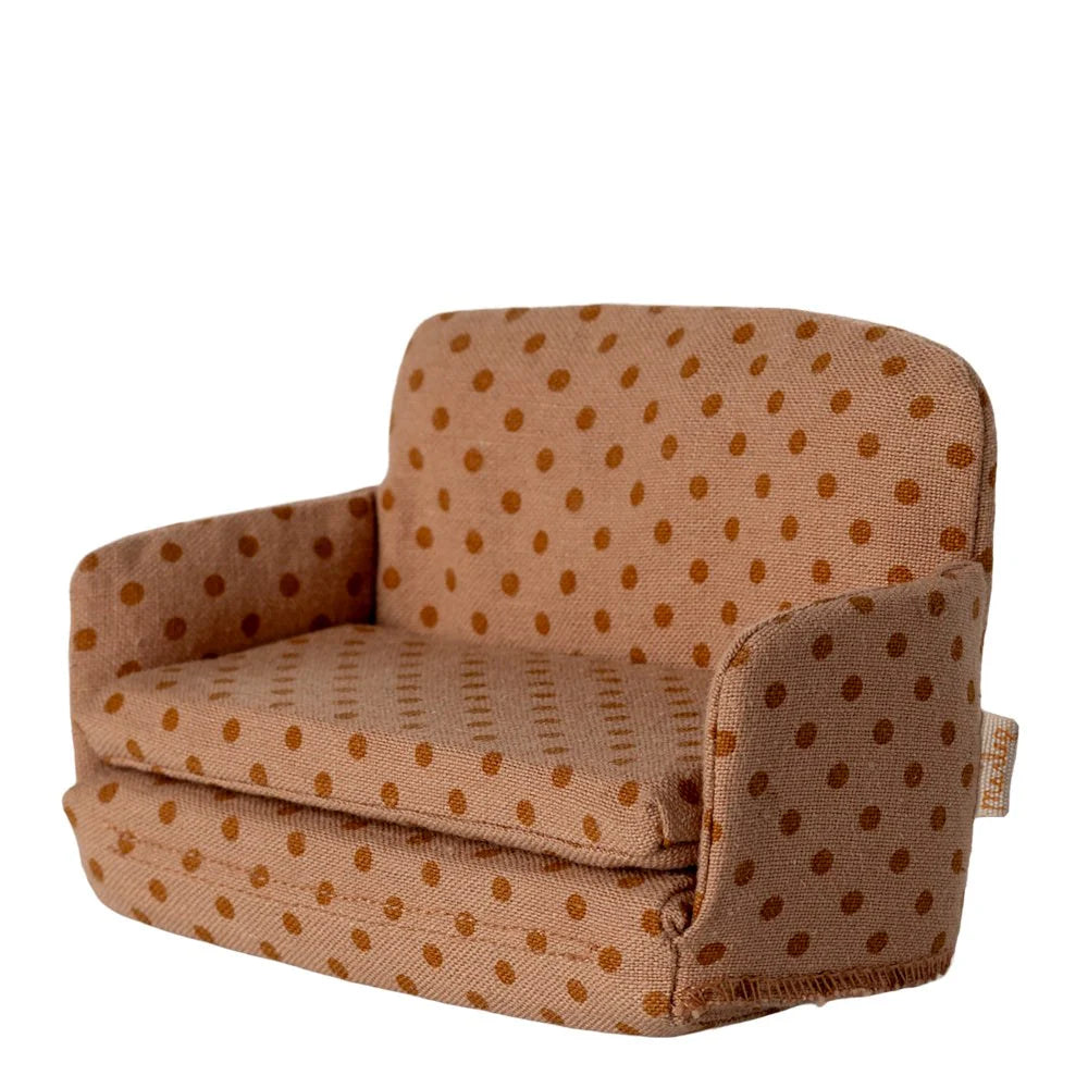 Maileg Sofa Bed Mouse Dots