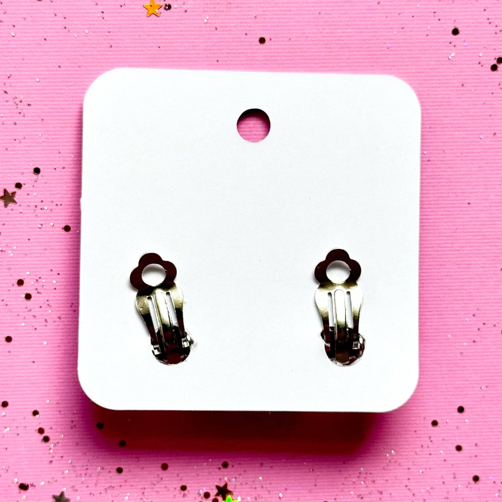 Sweet as Sugar Jewellery Earrings Clip On Pink Heart