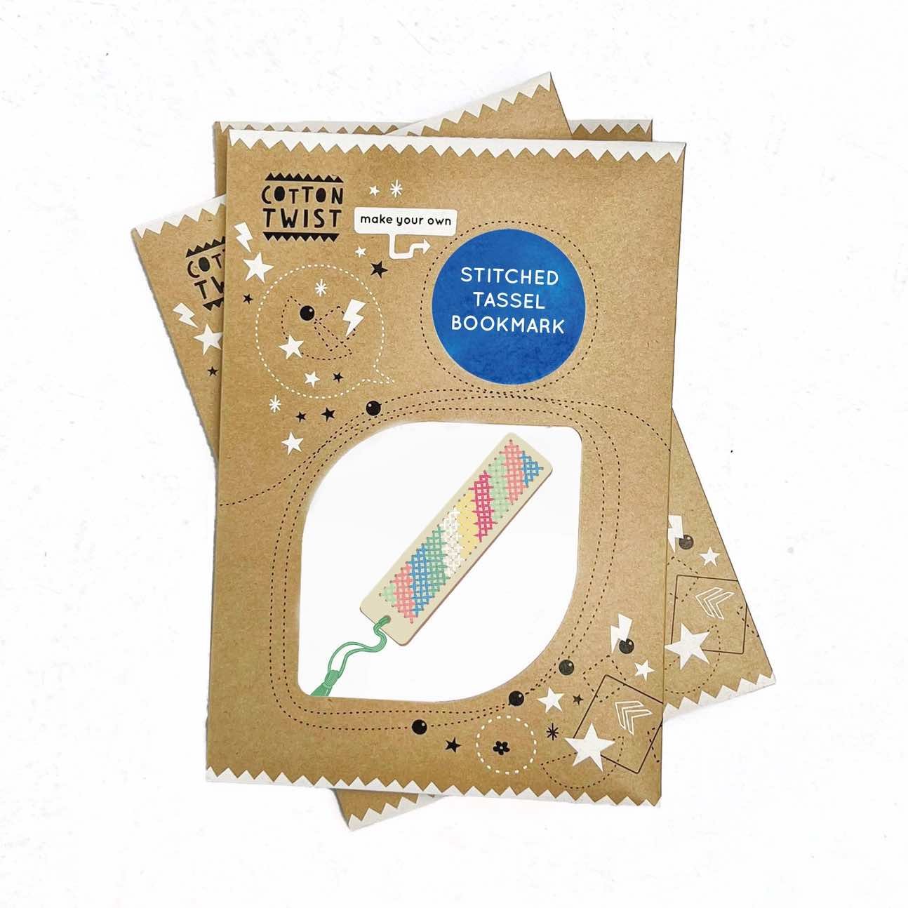 Cotton Twist - Make Your Own Stitched Tassel Bookmark