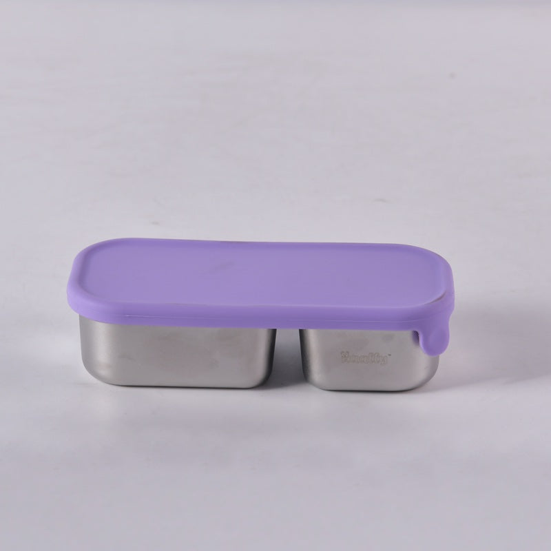 Kaally - Stainless Steel Snack Pot – 2 Compartment