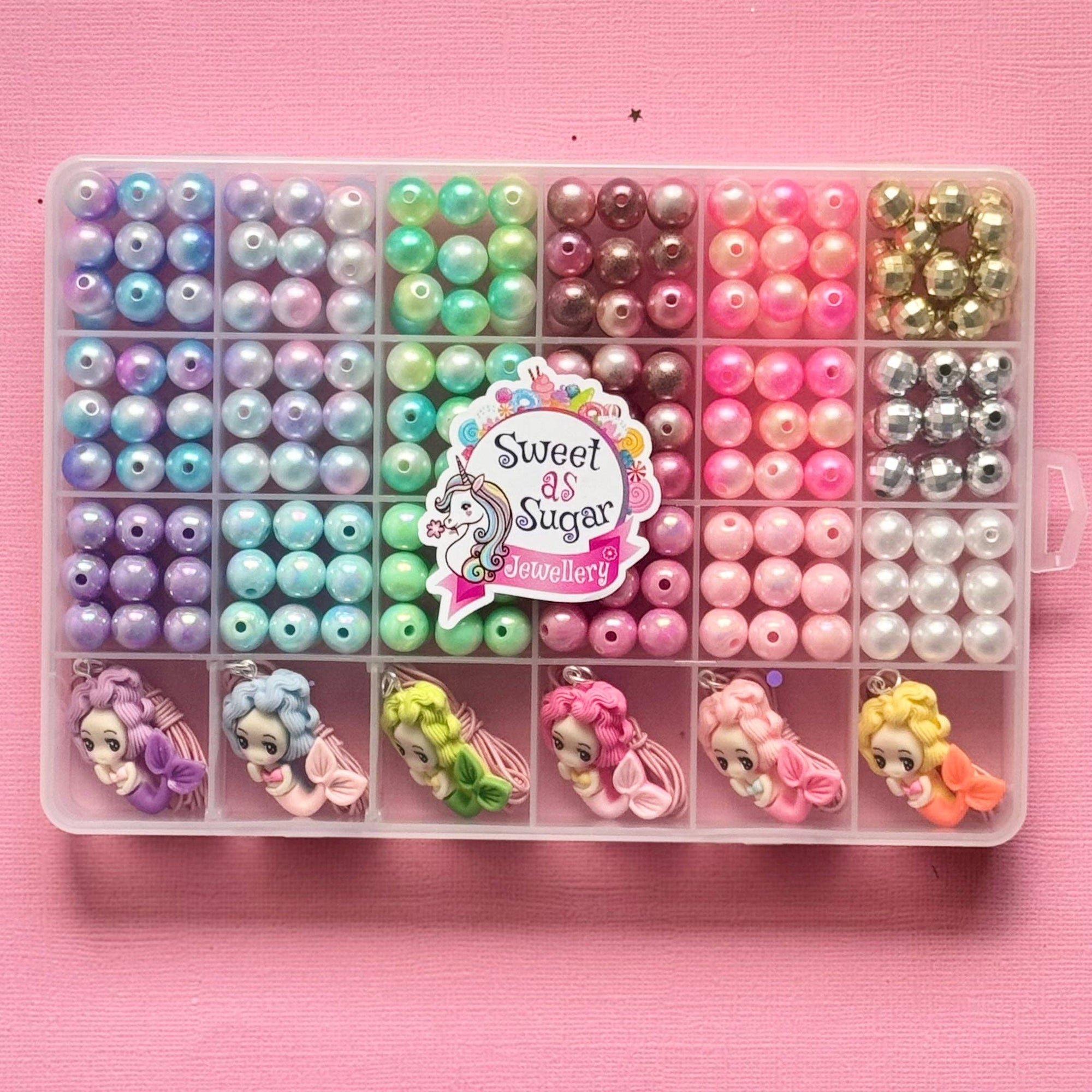 Sweet as Sugar Jewellery Making Kit Large Mermaid