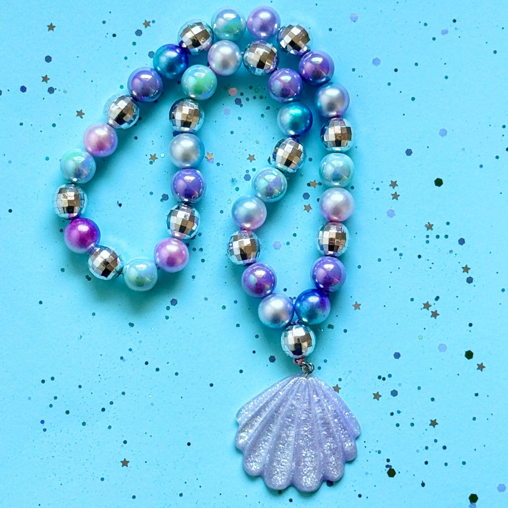 Sweet as Sugar Jewellery Beaded Necklace Seashell