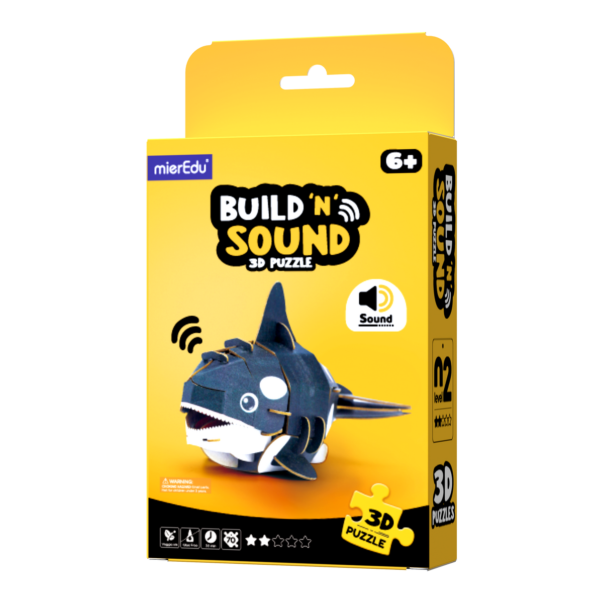 MierEdu - POPUZ BUILD 'N' SOUND 3D PUZZLE - Ocean