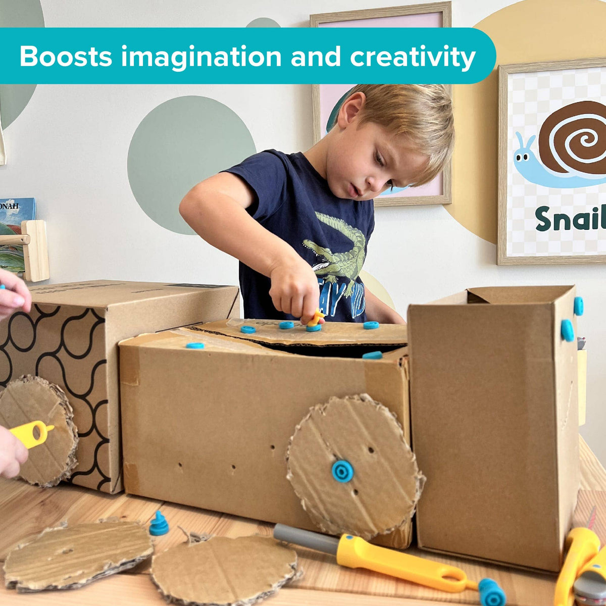 Create Kit | Makedo Cardboard Construction for 4-8 Makers