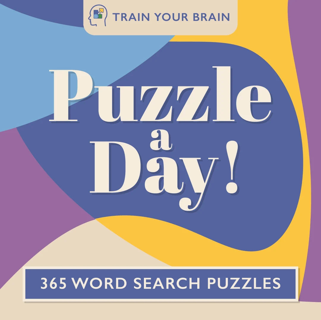 Book | Train Your Brain - Puzzle a Day! - Word Search
