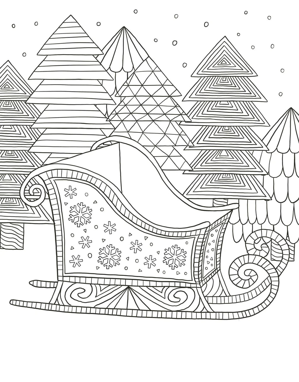 Book | Gem Sticker Colouring Book - Christmas Wonderland