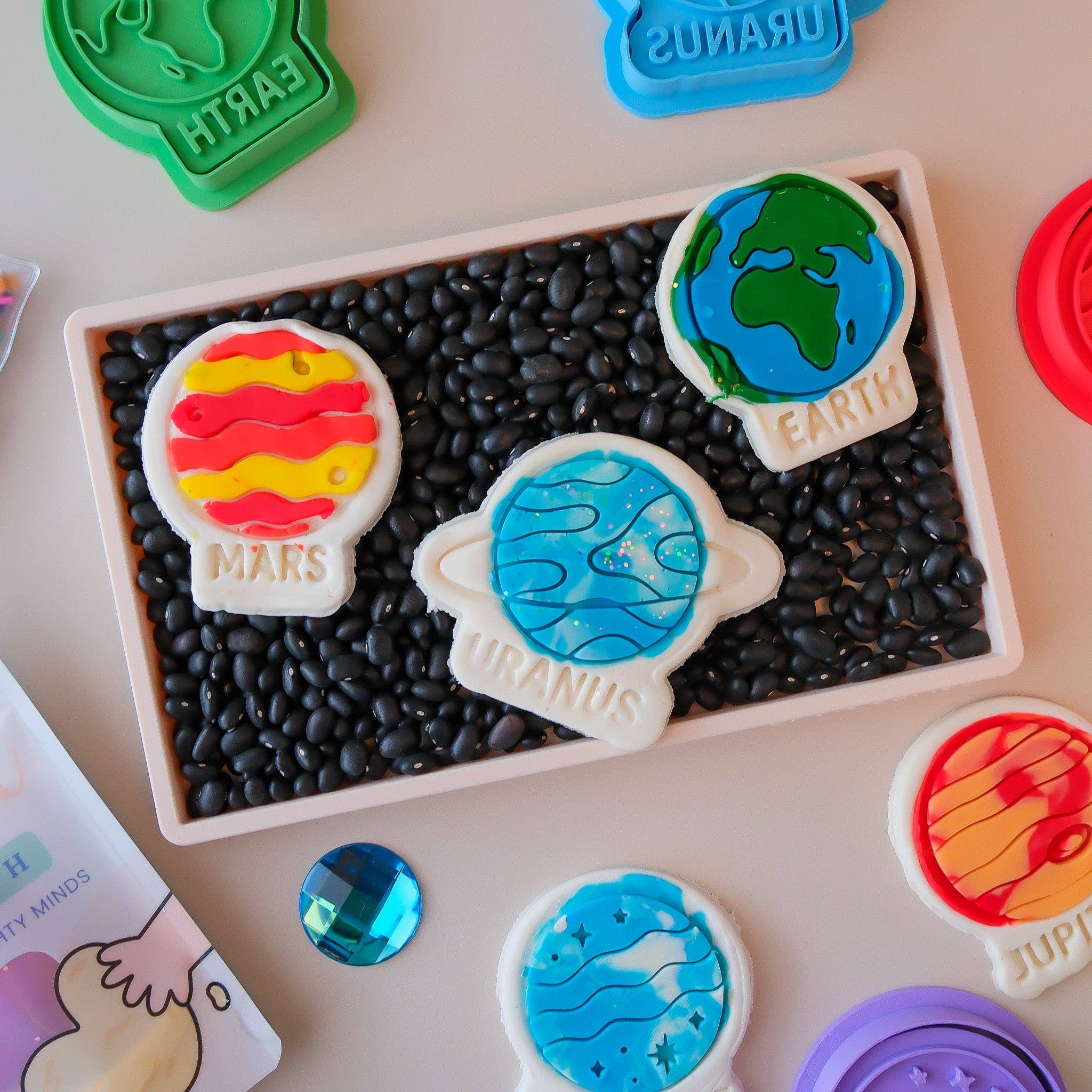 Play Sense - Eco Playdough Stamp | Limited Edition | Mars