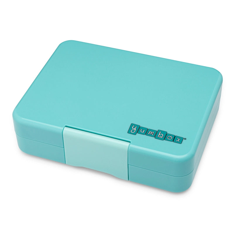 Yumbox Snack Box 3 Compartment Bento Box - Aqua