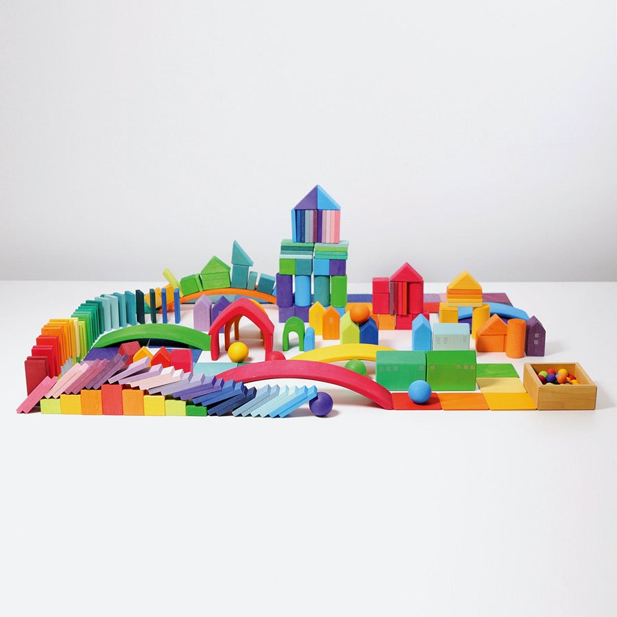 Grimm's Building Set Shapes & Colours