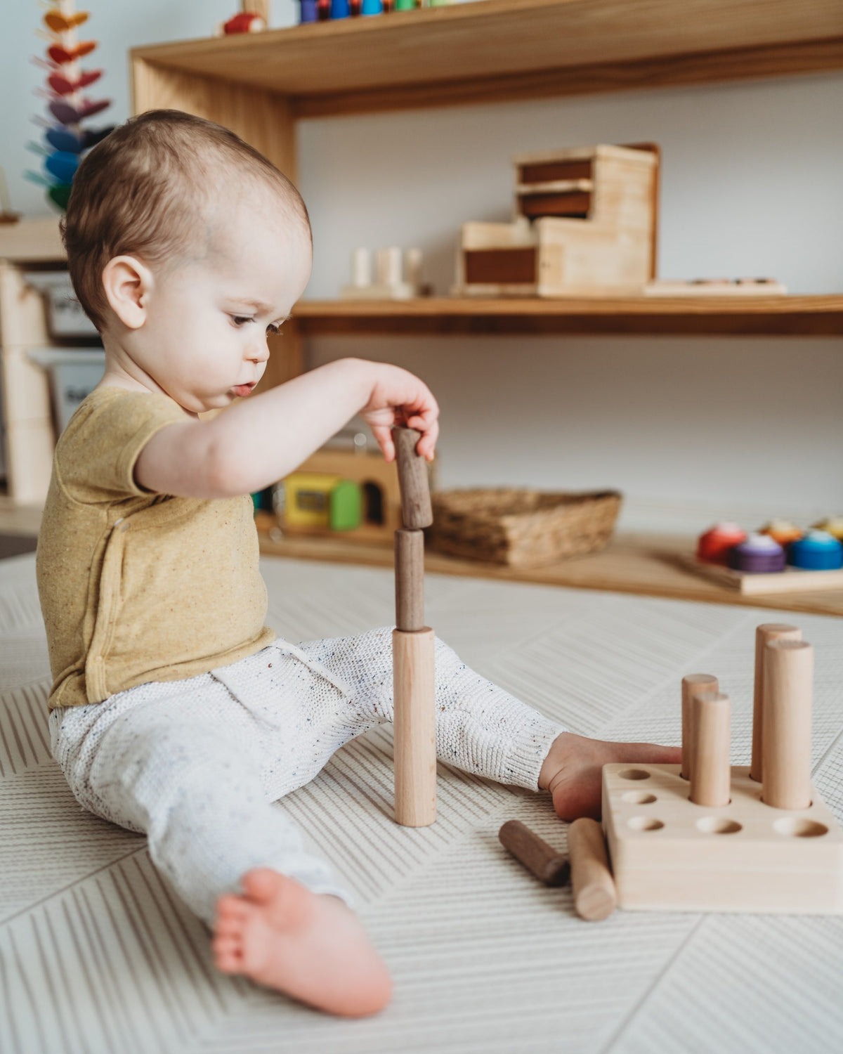 QToys - 9 Pole Puzzle