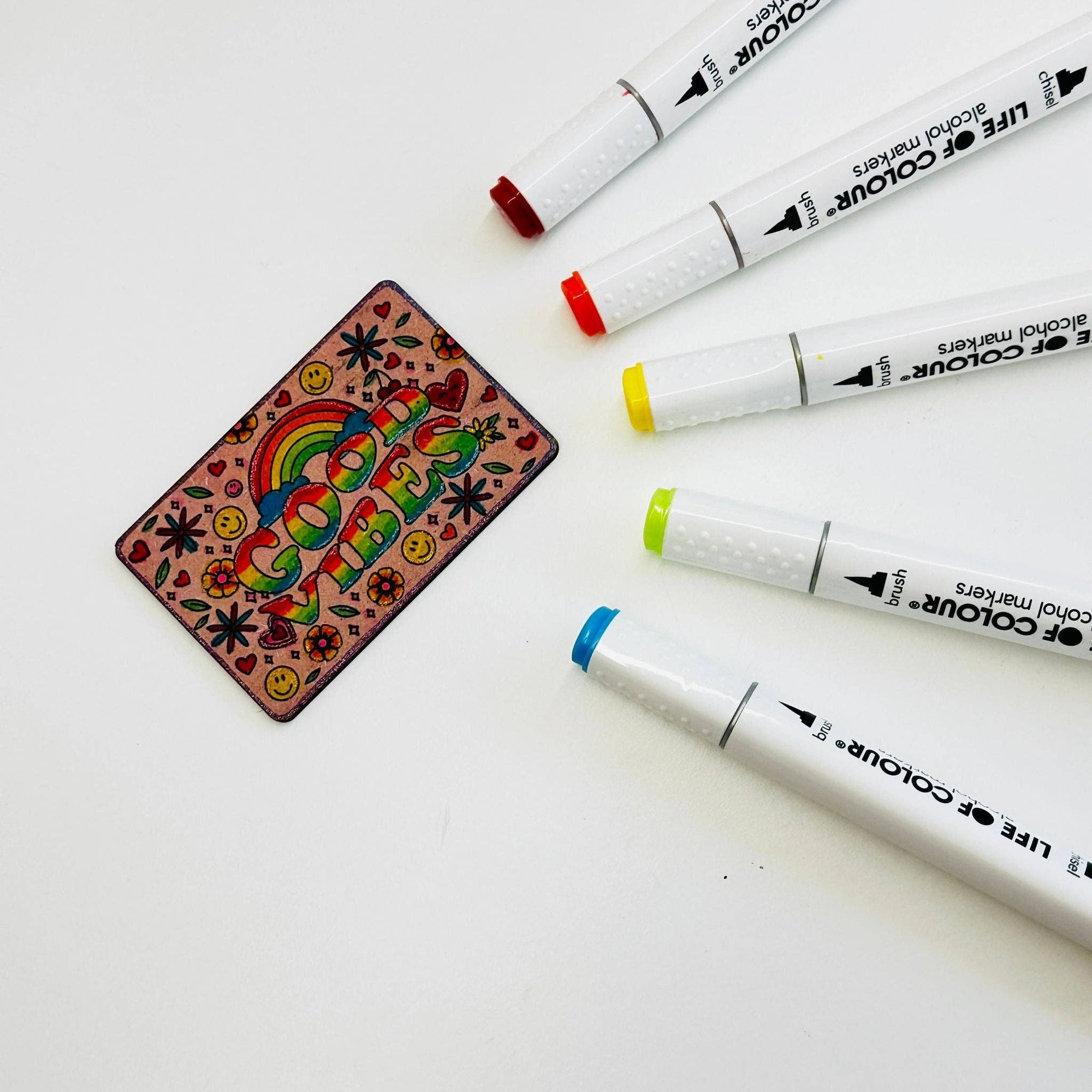 Life of Colour - Art Markers - 24 Alcohol Based, Dual Tip Markers for Colouring