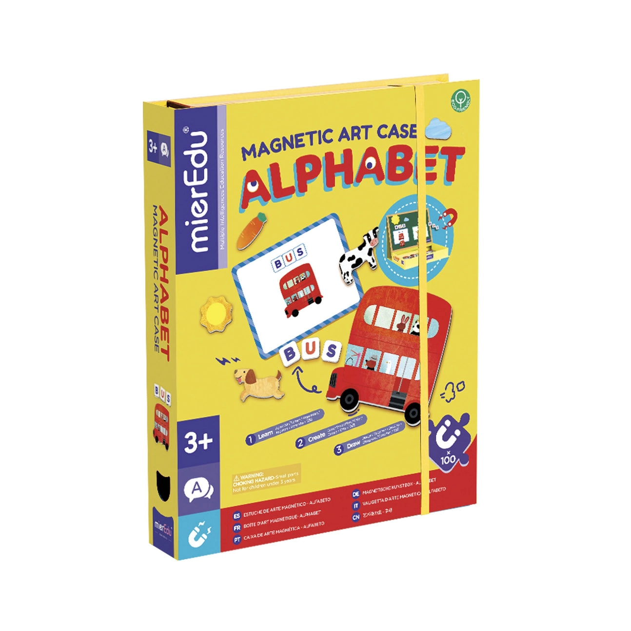 MierEdu - Magnetic Art Cases - Alphabet