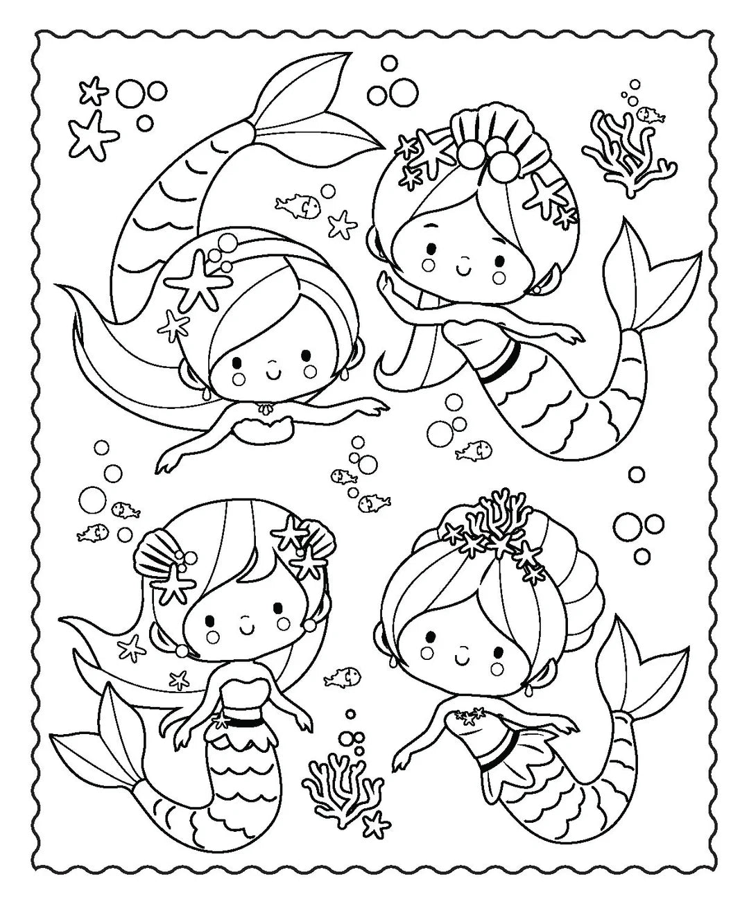 Book | Markerific - Activity Folder - Mermaid Metallics