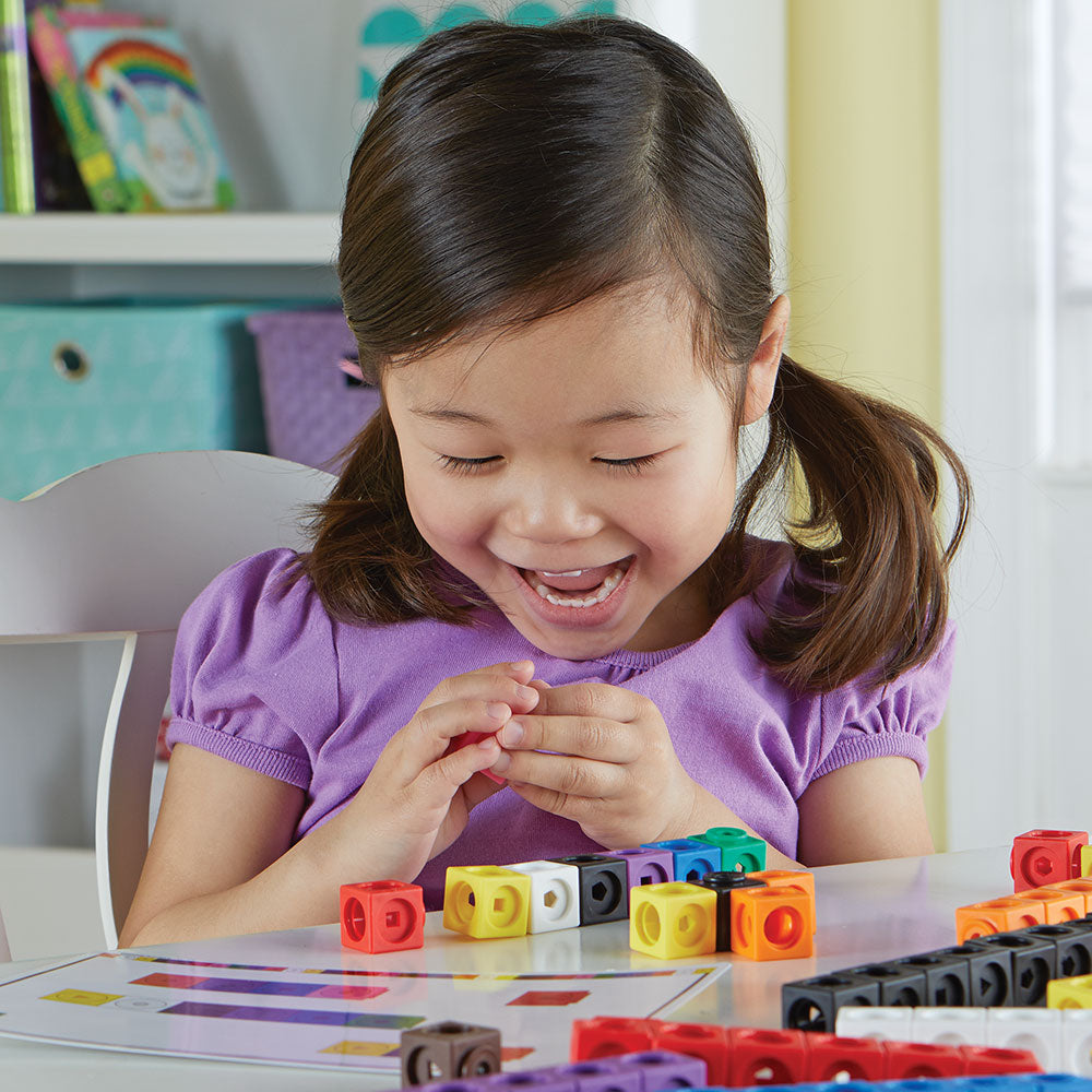 Learning Resources - Mathlink Cubes Early Math Activity Set